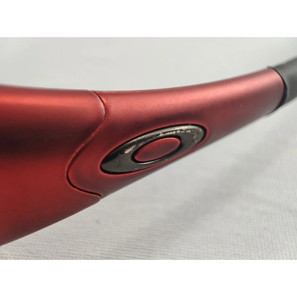 Oakley Straight Jacket FMJ‎ Red SURVIVOR 1999 Gen Black Iridium Made in USA